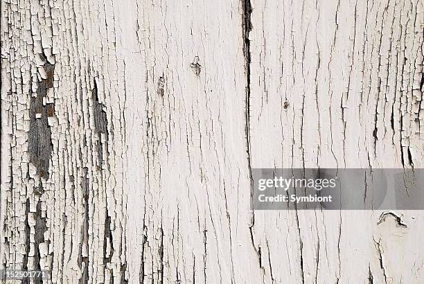 sfondo bianco legno invecchiato - painted plywood foto e immagini stock