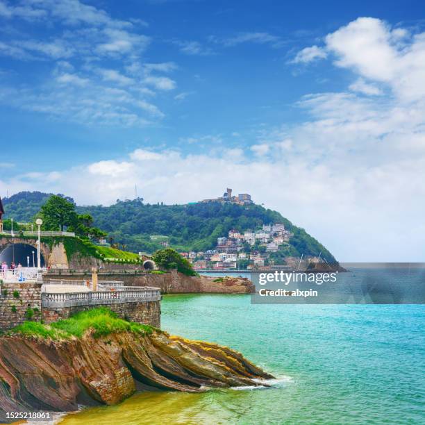 san sebastian, spain - san sebastian spain stock pictures, royalty-free photos & images