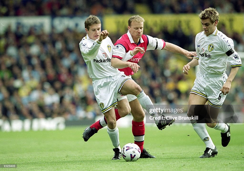 Bergkamp, McPhail and Woodgate