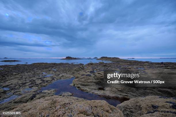 scenic view of beach against sky - grover stock pictures, royalty-free photos & images