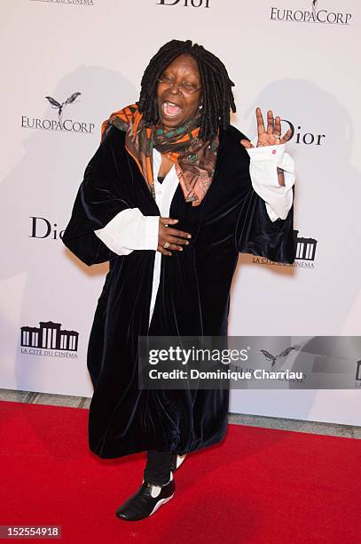 Whoopi Goldberg attends 'La Cite Du Cinema' Launch on September 21, 2012 in Saint-Denis, France.