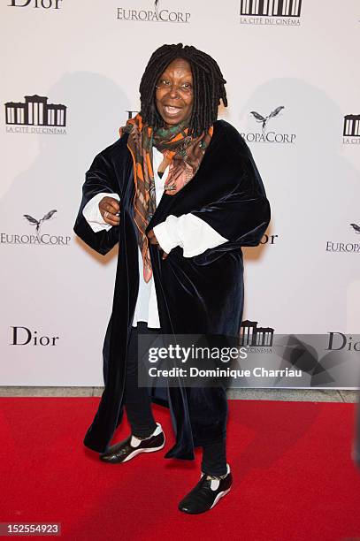 Whoopi Goldberg attends 'La Cite Du Cinema' Launch on September 21, 2012 in Saint-Denis, France.