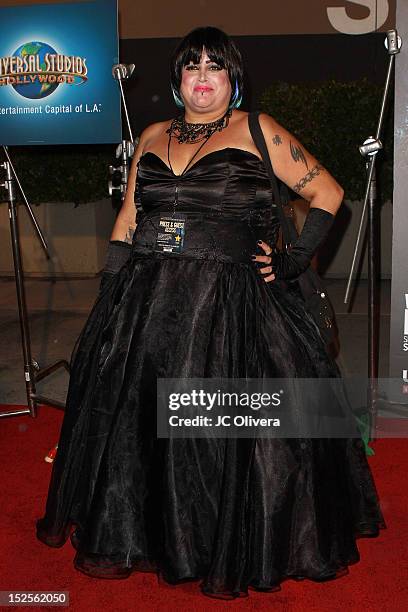 Reality Personality Sonia Pizarro attends Universal Studios Hollywood "Halloween Horror Nights" Eyegore Awards at Universal Studios Hollywood on...