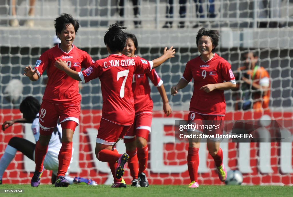 Korea DPR v Gambia: Group B - FIFA U-17 Women's World Cup Azerbaijan 2012