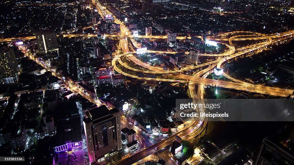 Bangkok metropolis skyview
