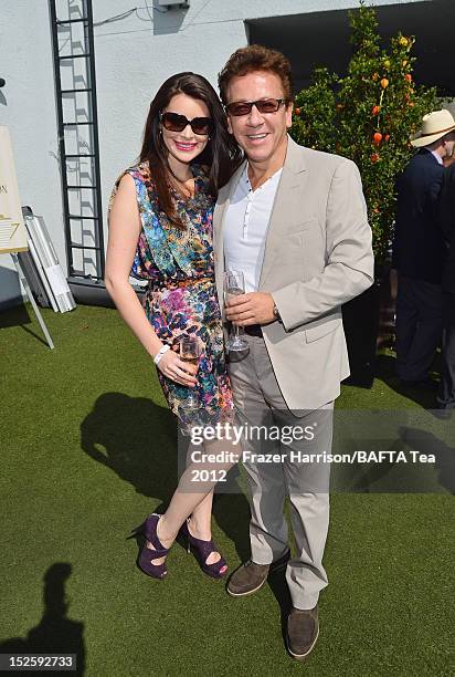 Brianna Deutsch and Ross King attend the BAFTA LA TV Tea 2012 presented by BBC America at The London Hotel on September 22, 2012 in West Hollywood,...