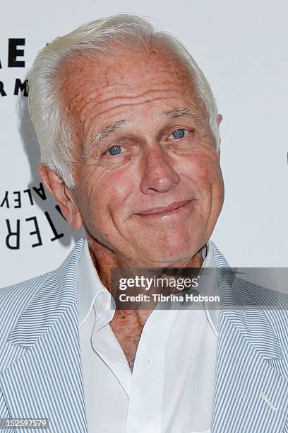 Actor Ron Ely attends the Paley Center for Media and the Warner archive collection 'Retro TV Action-Adventure-Thon' on September 22, 2012 in Los...