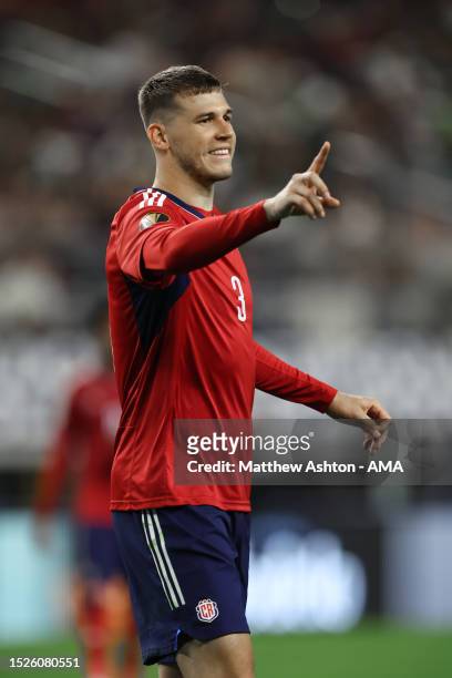 Juan Pablo Vargas of Costa Rica during the 2023 Concacaf Gold Cup Quarter Final match between Mexico and Costa Rica at AT&T Stadium on July 8, 2023...