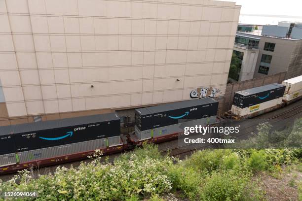 Amazon Train Box 99 Freight Train Box Car Stock Photos, High-Res Pictures, and Images ...