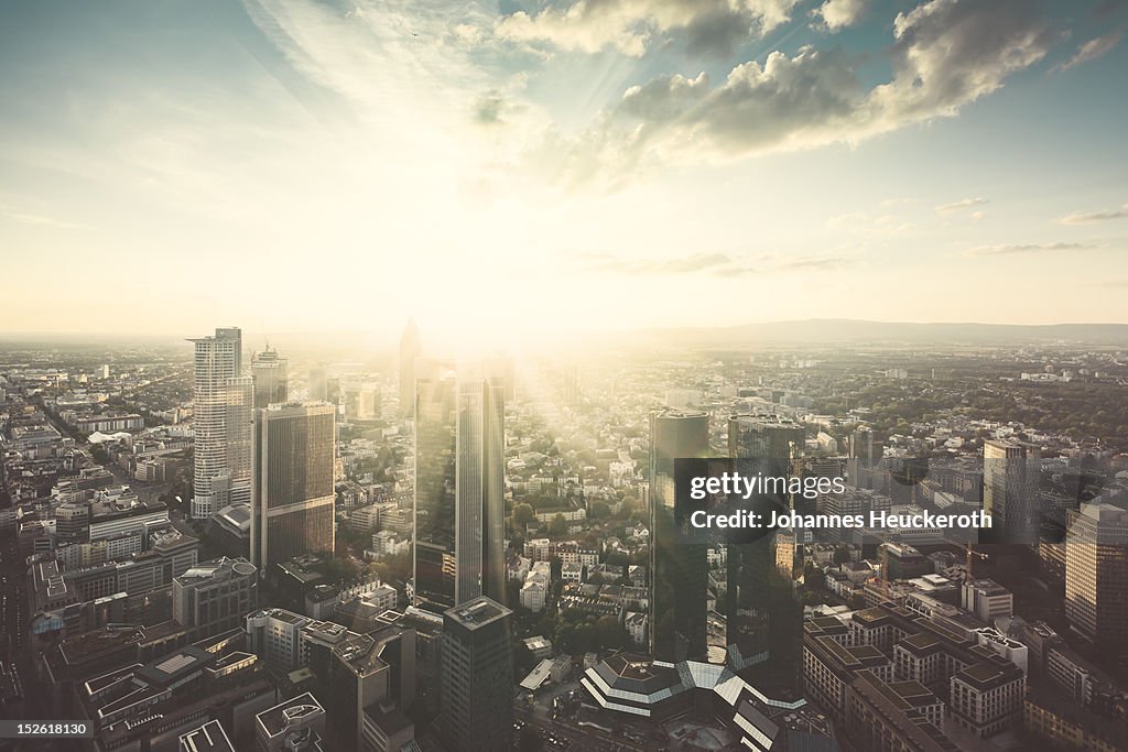 Frankfurt sunrise