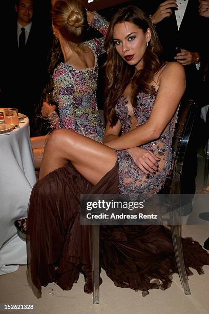 Liliana Matthaus attends the amfAR Milano 2012 Dinner during Milan Fashion Week at La Permanente on September 22, 2012 in Milan, Italy.