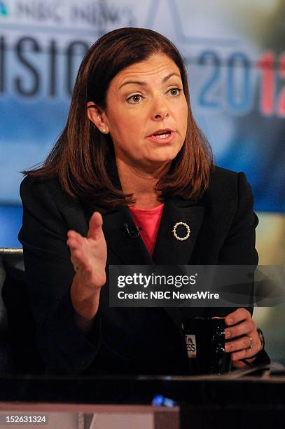 Pictured: – Sen. Kelly Ayotte appears on "Meet the Press" in Washington D.C., Sunday, Sept. 23, 2012.