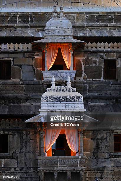 india architecture - jaipur city palace stock pictures, royalty-free photos & images