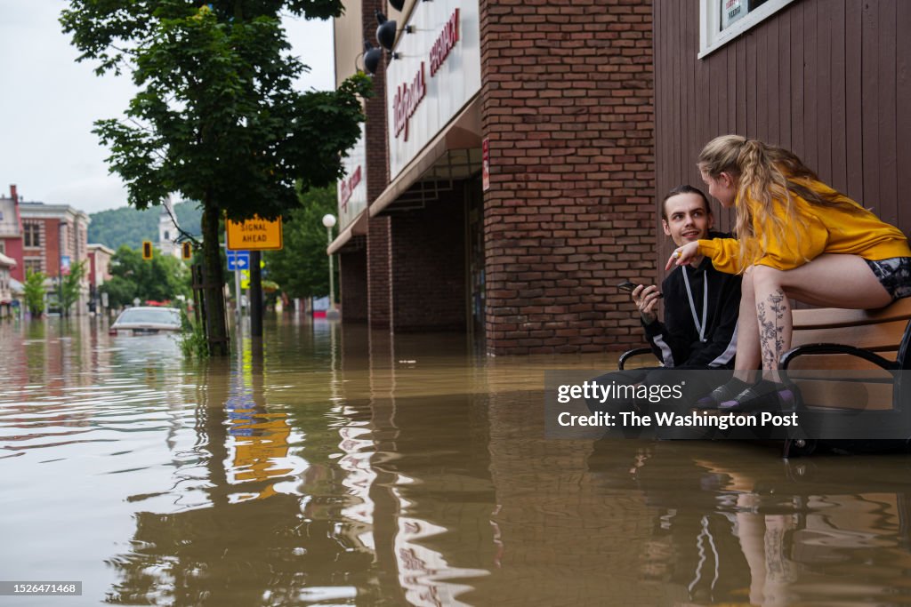 MONTPELIER, VT - JULY, 11:
Michelle Whitehouse and her husband