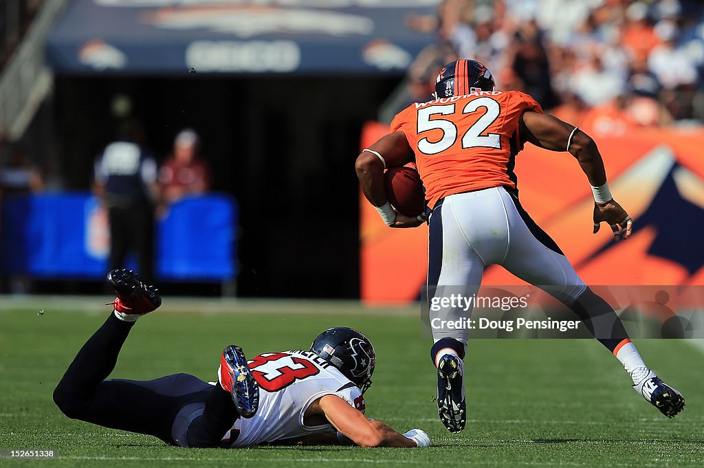 Houston Texans v Denver Broncos