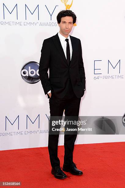 Actor Alex Karpovsky arrives at the 64th Primetime Emmy Awards at Nokia Theatre L.A. Live on September 23, 2012 in Los Angeles, California.