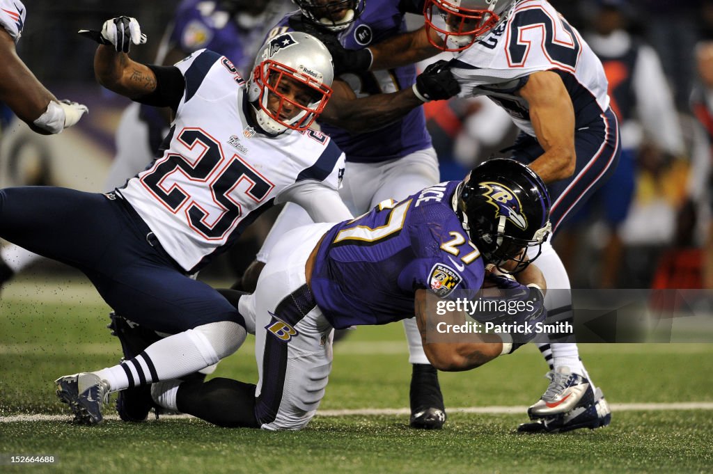 New England Patriots v Baltimore Ravens