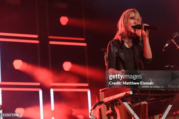 Metrik Singer Metric Band Photos and Premium High Res Pictures - Getty Images