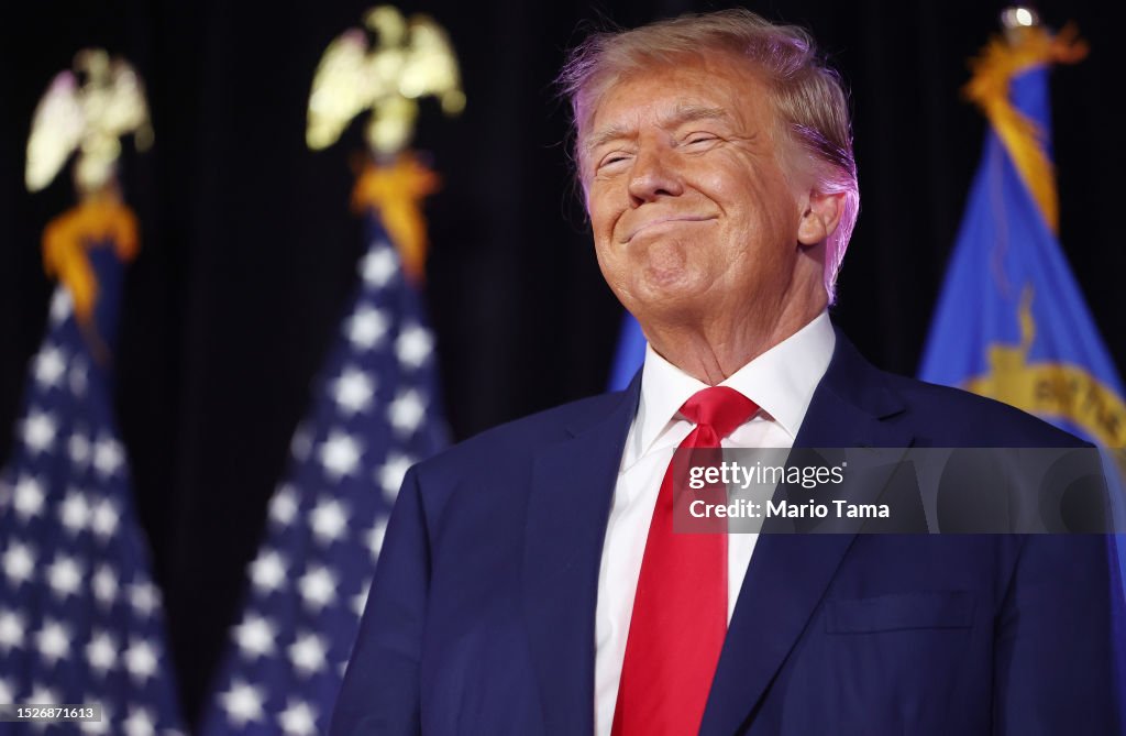 Donald Trump Delivers Remarks At Nevada Recruitment Event
