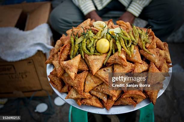 indian samosas - samosa stock pictures, royalty-free photos & images