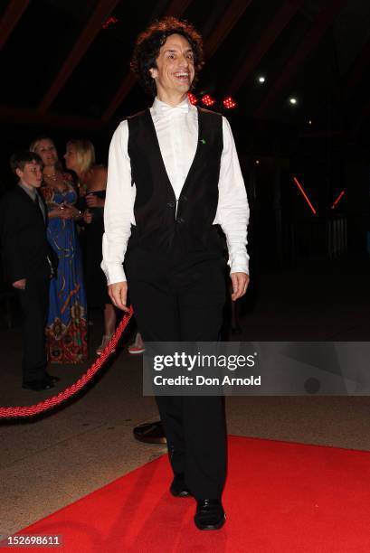 Paul Capsis arrives at the 2012 Helpmann Awards at the Sydney Opera House on September 24, 2012 in Sydney, Australia.