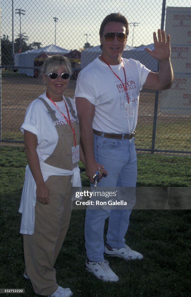 Alan Autry and wife Kimberlee Autry attend Revlon Run Walk Benefit on