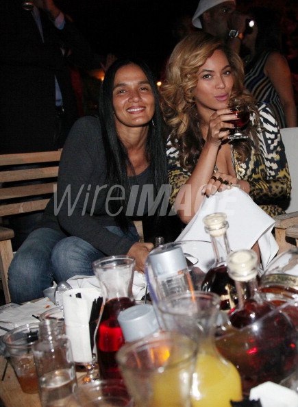 Desiree Perez and Beyonce attend...