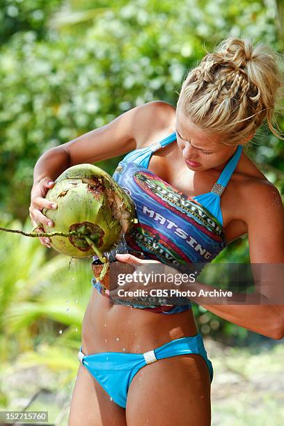 "Don't Be Blinded By The Headlights" - Angie Layton of the Matsing Tribe during the second episode of Survivor: Philippines, Wednesday, September 26...