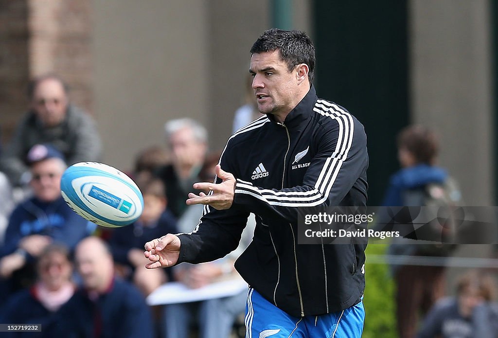 New Zealand All Blacks Training Session