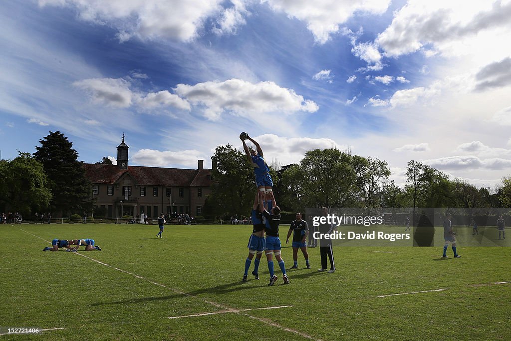 New Zealand All Blacks Training Session