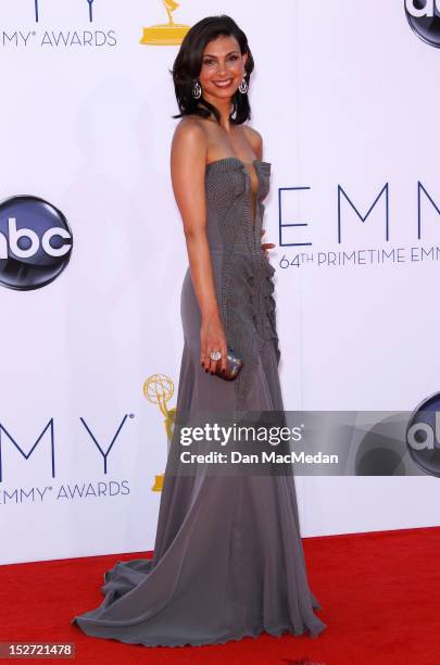 Morena Baccarini arrives at the 64th Primetime Emmy Awards held at Nokia Theatre L.A. Live on September 23, 2012 in Los Angeles, California.