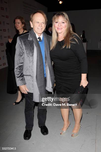 Beach Boy Al Jardine and Mary Anne Jardine arrive at the EMI Music Sound Foundation fundraiser at Somerset House on September 24, 2012 in London,...