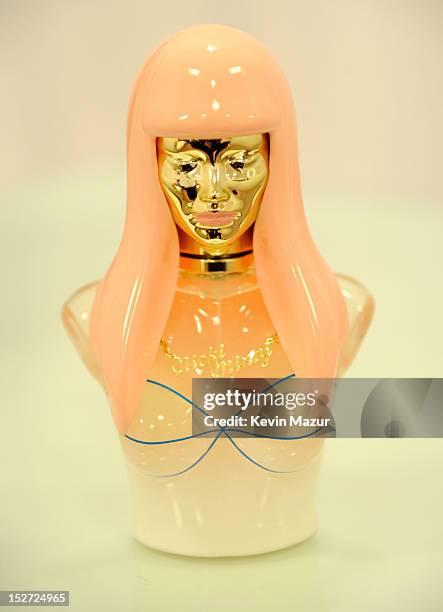 Nicki Minaj's "Pink Friday" fragrance at Macy's Herald Square on September 24, 2012 in New York City.