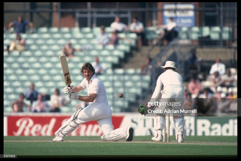 Ian Botham of England batting during the third test