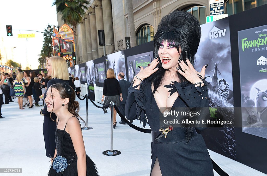 Premiere Of Disney's "Frankenweenie" - Red Carpet
