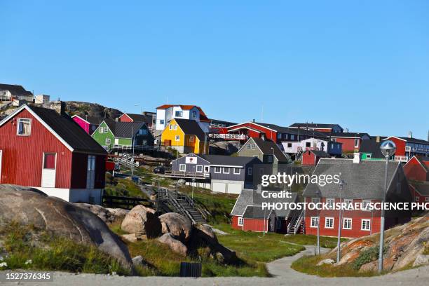 ilulissat, western greenland - kangerlussuaq stock pictures, royalty-free photos & images