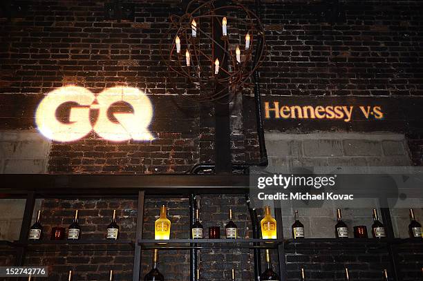 General views of atmosphere at the GQ October Cover Party With Chris Paul with Hennessy at Sayer's Club on September 24, 2012 in Los Angeles,...