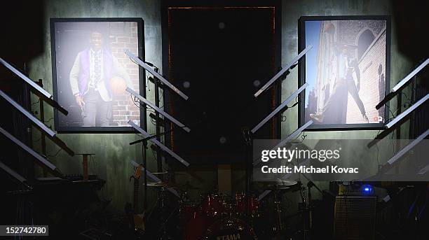 General views of atmosphere at the GQ October Cover Party With Chris Paul with Hennessy at Sayer's Club on September 24, 2012 in Los Angeles,...