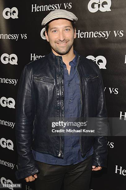 Screenwriter Etan Coen attends the GQ October Cover Party With Chris Paul with Hennessy at Sayer's Club on September 24, 2012 in Los Angeles,...