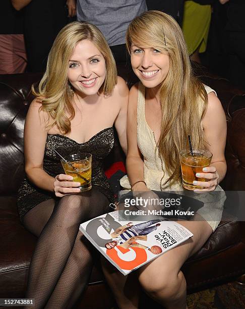Actress Jen Lilley attends the GQ October Cover Party With Chris Paul with Hennessy at Sayer's Club on September 24, 2012 in Los Angeles, California.