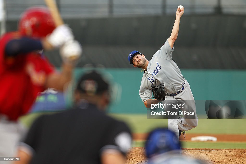 World Baseball Classic Qualifier 1: Game 6 - Team Israel v Team Spain