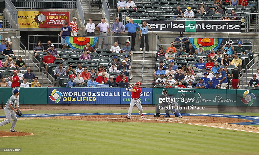 World Baseball Classic Qualifier 1: Game 6 - Team Israel v Team Spain