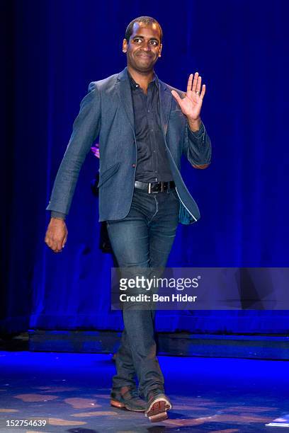 Actor Daniel Breaker attends "The Performers" Broadway Cast Photo Call at Hard Rock Cafe New York on September 25, 2012 in New York City.