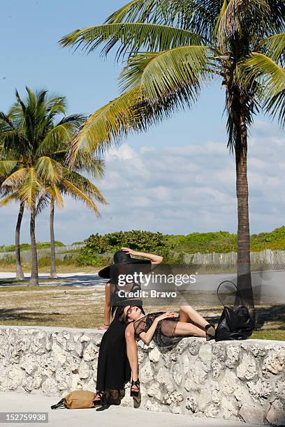 Who Loves the Sun" Episode 106 -- Pictured: Angela Pham, Chantal Chadwick -- Photo by: Charles Trainor/Bravo/NBCu Photo Bank)