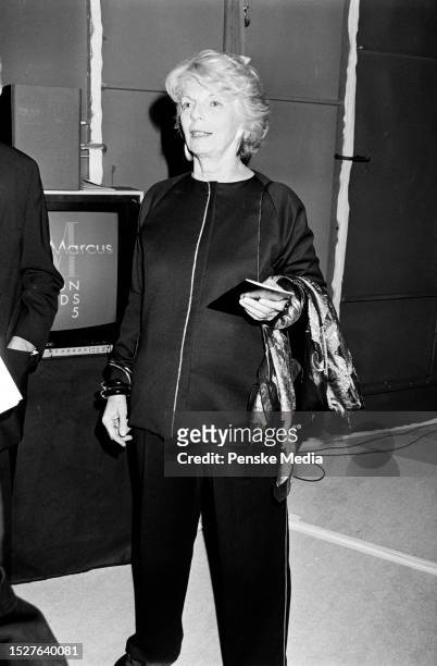 Grace Mirabella attends a charity ball at the Neiman Marcus store in Short Hills, New Jersey, on September 16, 1995.