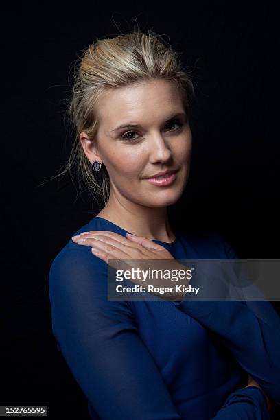 Maggie Grace poses for a portrait backstage at vitaminwater Fader uncapped at the The Angel Orensanz Foundation on September 24, 2012 in New York...