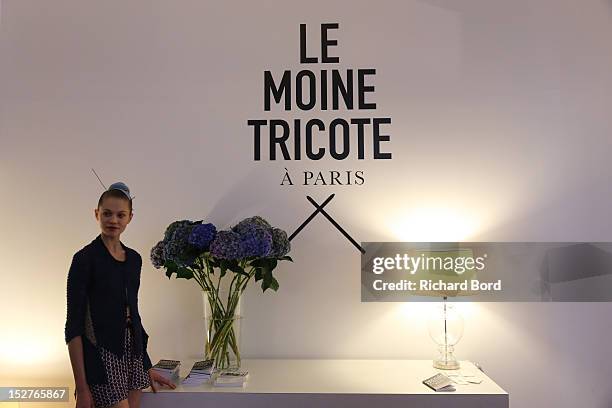 General view of atmosphere during the Le Moine Tricote Spring / Summer 2013 show as part of Paris Fashion Week on September 25, 2012 in Paris, France.