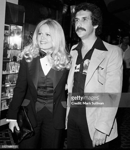 Actress Sally Struthers and her husband Psychiatrist William C. Rader attend a party in Los Angeles, CA 1977.