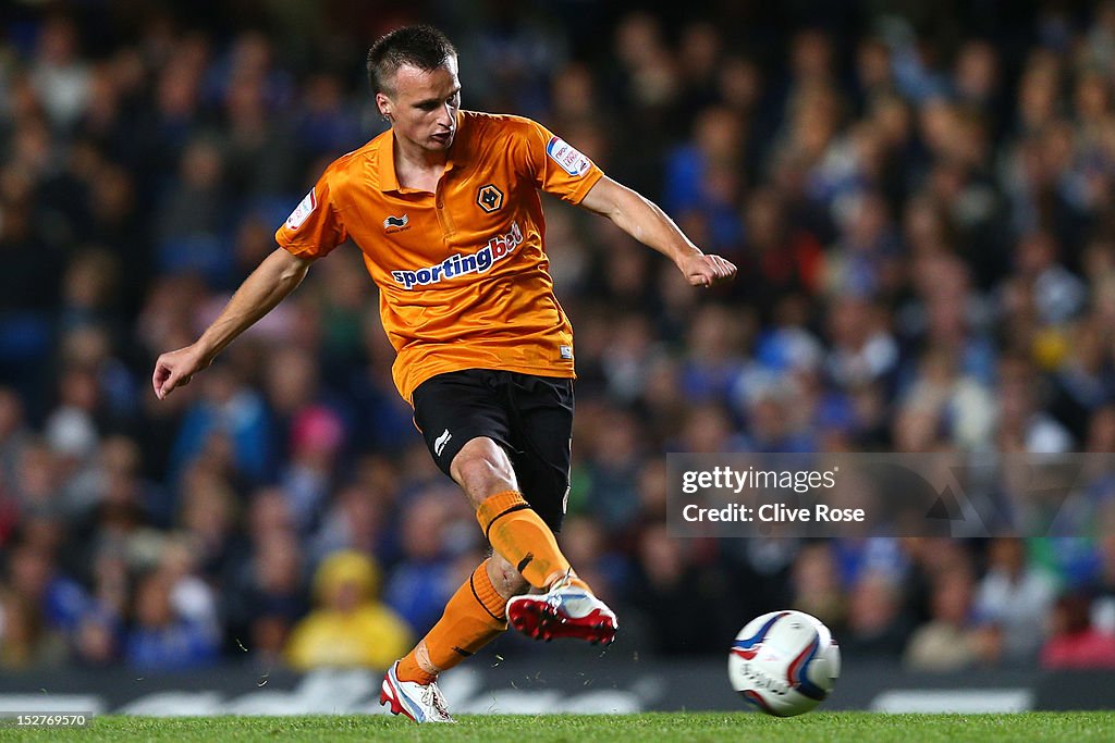 Chelsea v Wolverhampton Wanderers - Capital One Cup Third Round