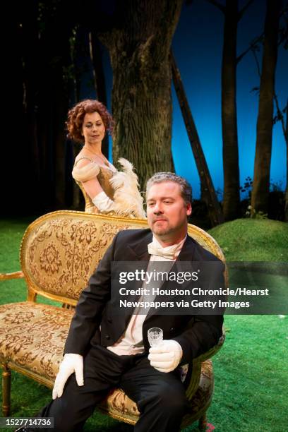 Elizabeth Futral, plays Desiree Armfeldt and Chad Shelton plays Frederick Egerman on A Little Night Music at Houston Grand Opera. The elegant...